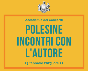 Copertina dell'evento Polesine Incontri con l'Autore 2023